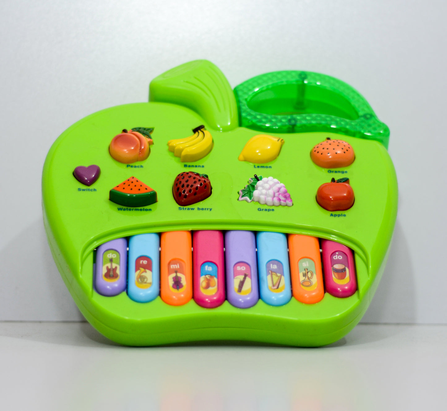 Apple Piano toy for Kids | learning Piano with music and fruits