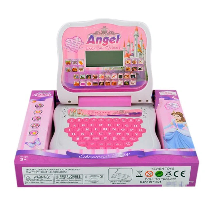 Angel Portable Children Learning Computer Toy