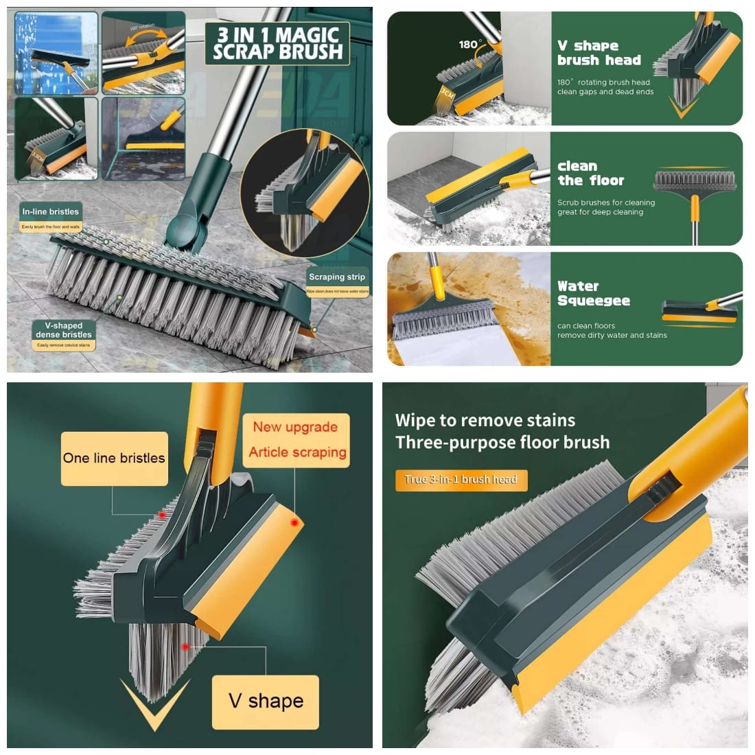 Cleaning Brush 3 in 1