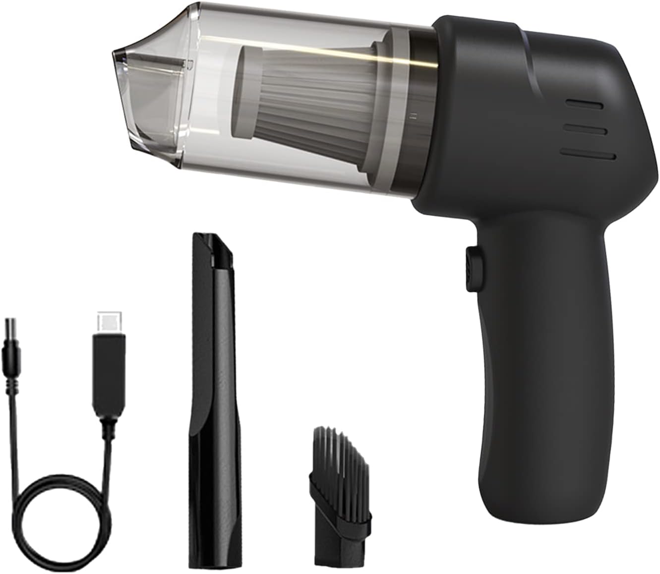 3 in 1 Household Cleaning Vacuum Cleaner, Strong Suction Car Vacuum Cleaner, Rechargeable