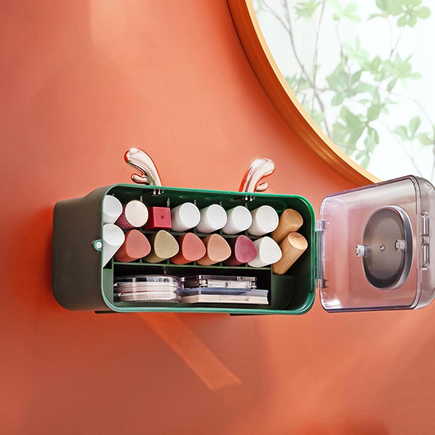 Wall Mounted Lipstick Organizer
