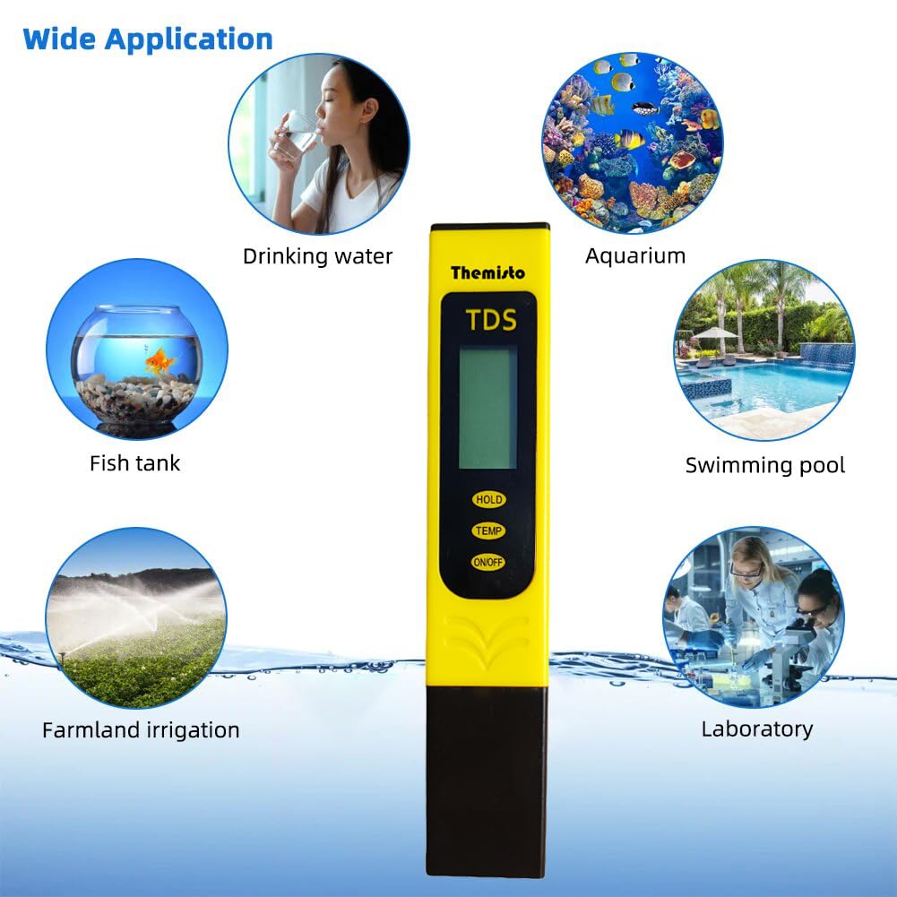 Digital TDS Meter, Water Quality Tester