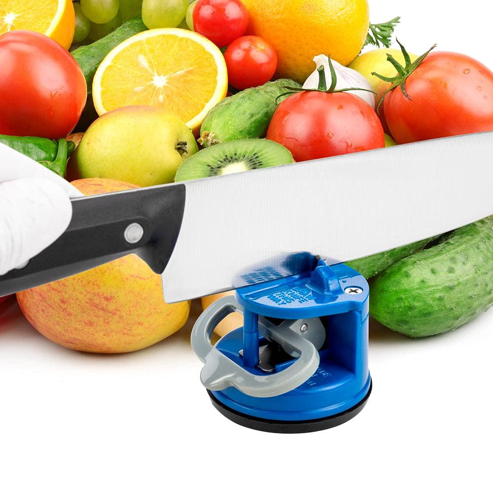 KNIFE SHAPNER WITH SUCTION PAD -