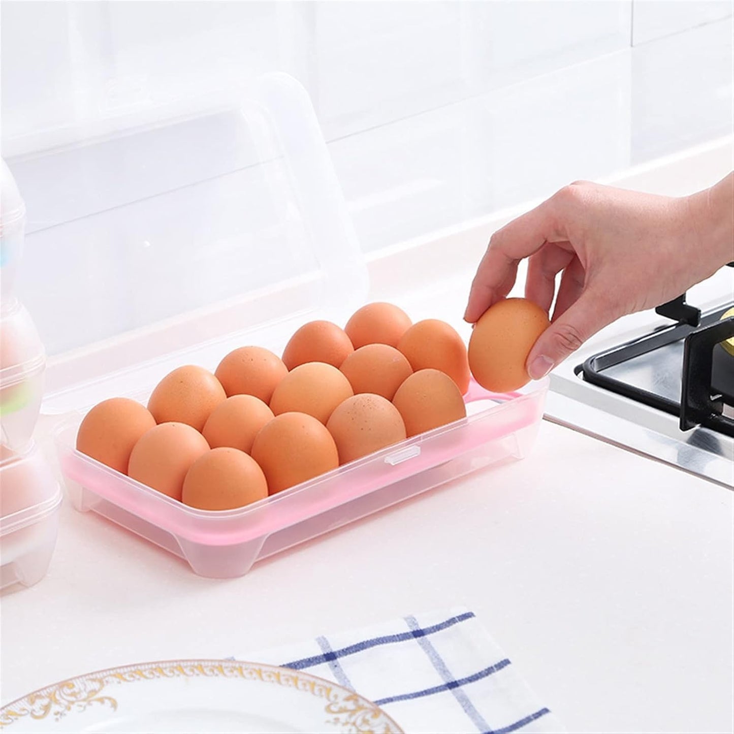 15 grids Egg storage box -