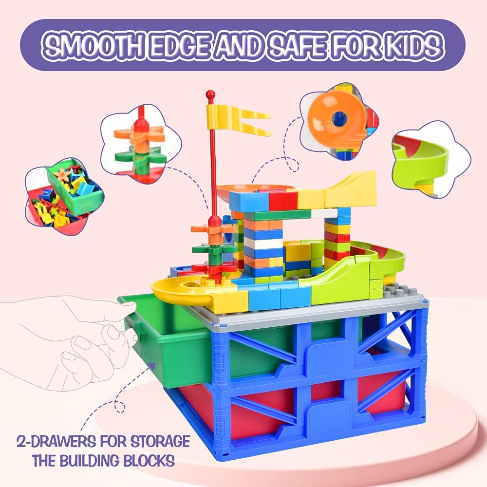 Marble Run Building Blocks for Kids