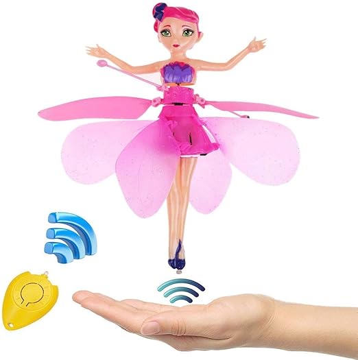Flying Fairy Princess Doll Hand Infrared Induction Control .