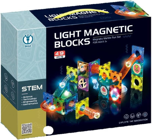 49 PCS Magnetic Tiles Building Blocks