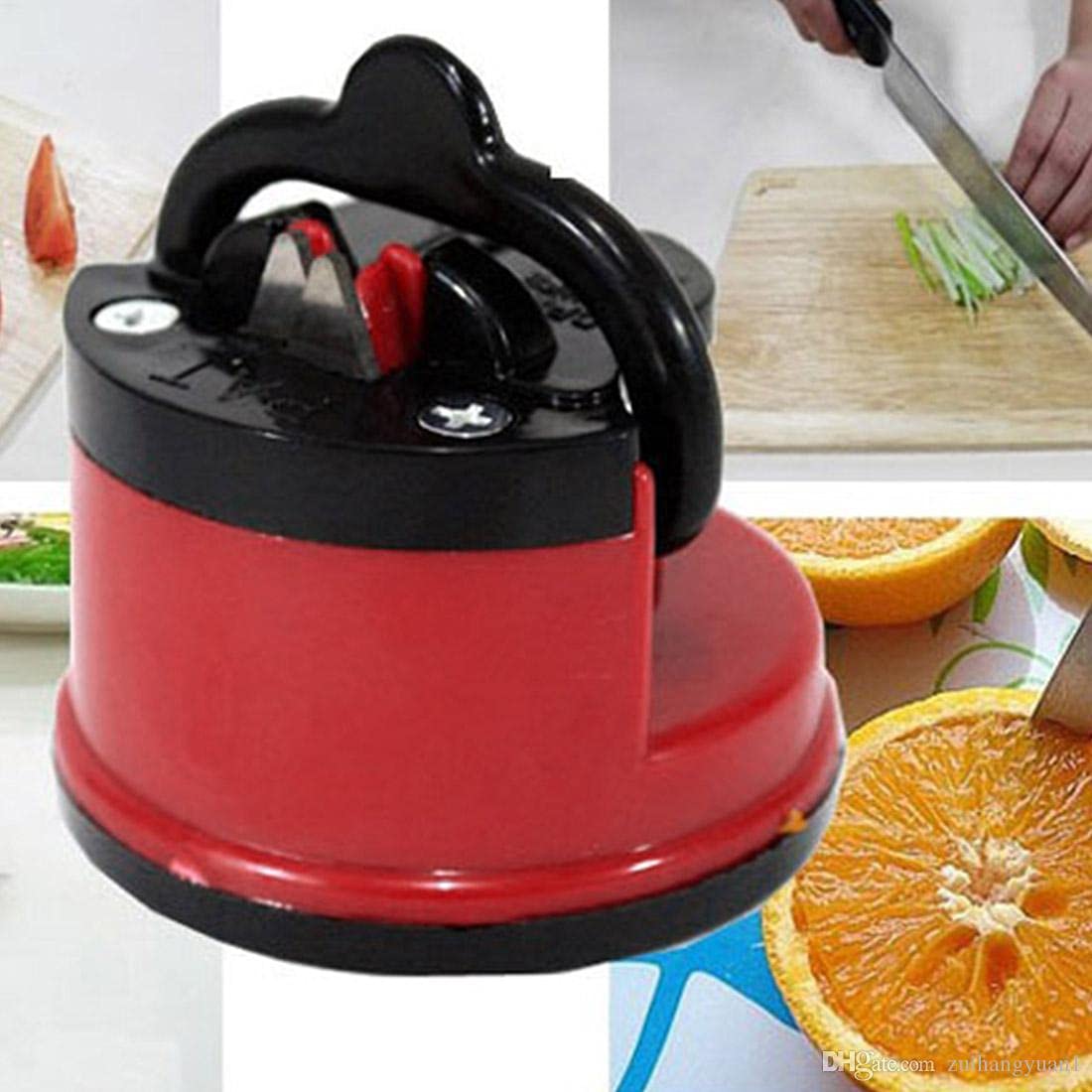 KNIFE SHAPNER WITH SUCTION PAD -