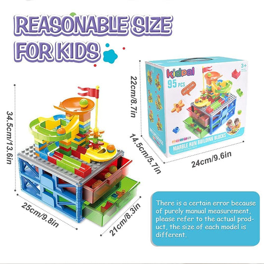 Marble Run Building Blocks for Kids