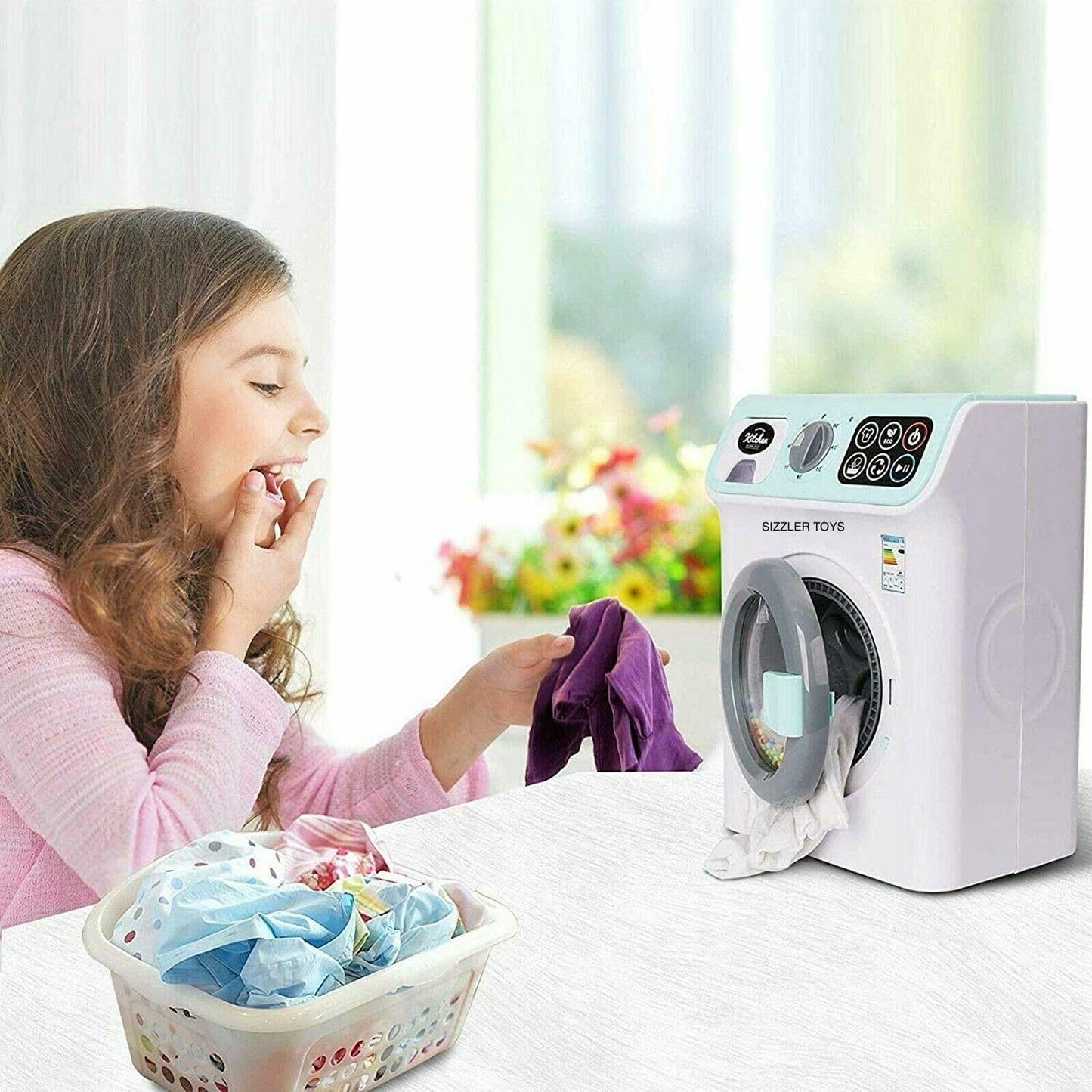 Mini Washing Machine Toy Kid