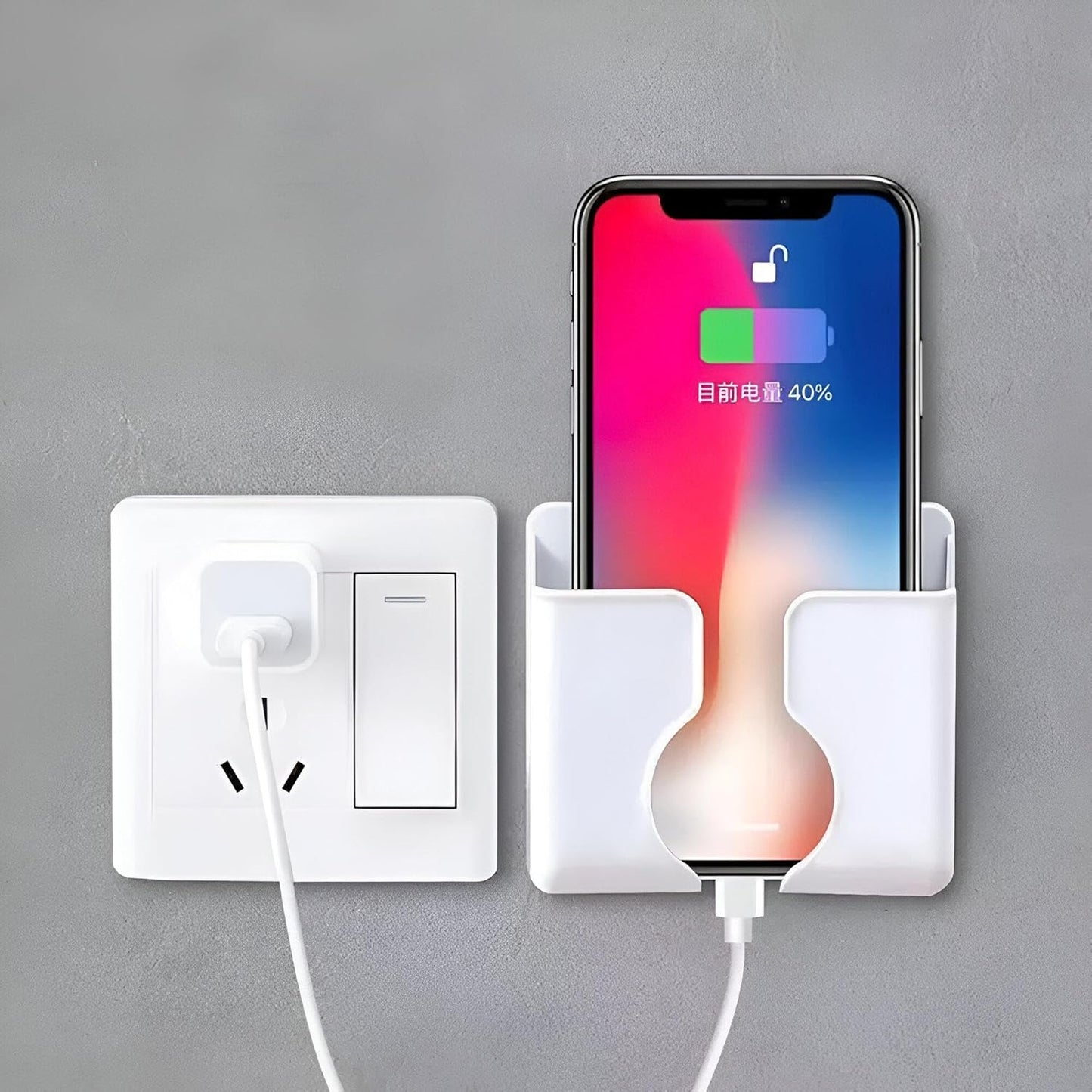 Wall Hanging Cellphone Box Plastic