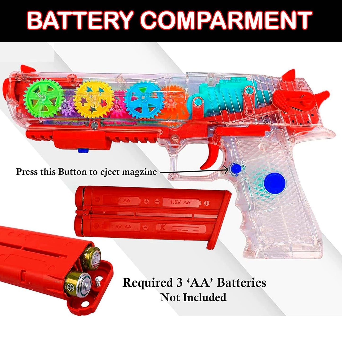 Foam Blaster Soft Bullet Play Gun