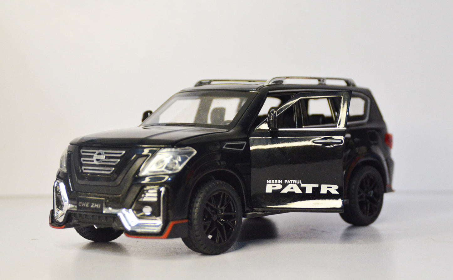 Toy Car Metal Pull Back Diecast Car with Openable Door and Sound Light