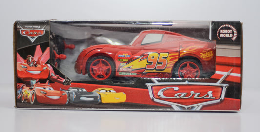 3D McQueen Remote Control Transformer Car - Rechargeable Car