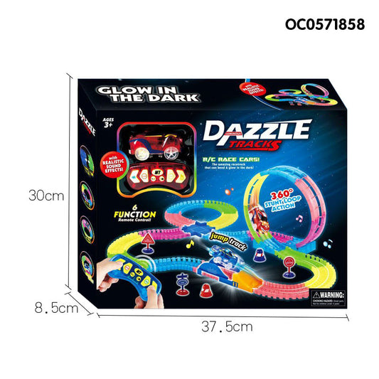 GLOWING TRACK REMOTE CONTROL