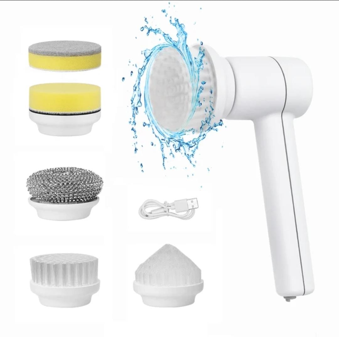 Electric Spin Scrubber, Bathroom Cleaner Brush, Electric Cleaning Brush, Cordless Power Spinning Scrub Brush