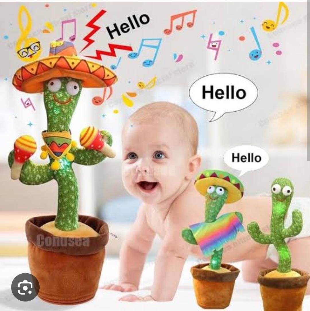Dancing And singing Cactus Plush Toy for Kids .