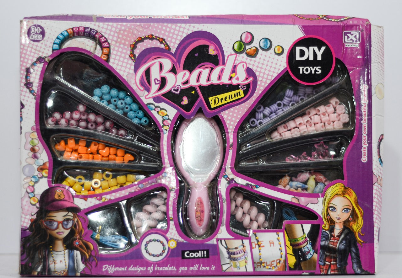 DIY Beads Kit For Endless Jewelry Fun.