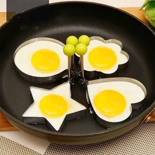 Fried Egg Mold Ring 4pcs