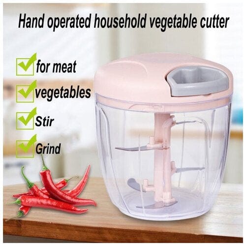 5 Blade Hand Cutter / Hand Chopper / Large Capacity  and Speedy..