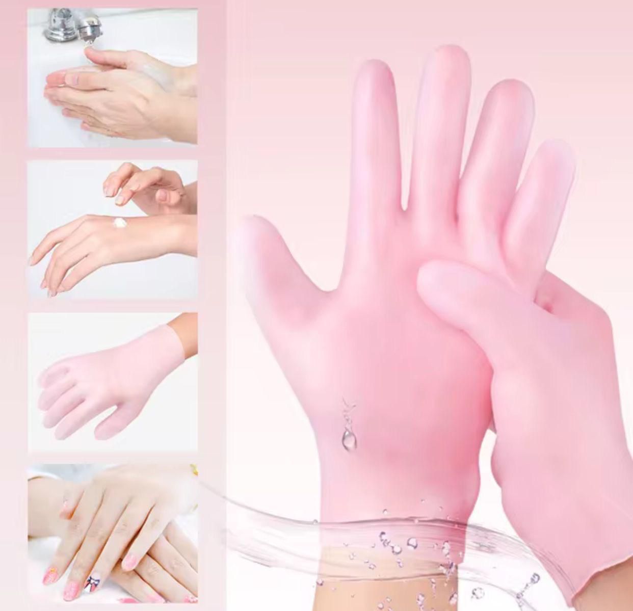 Silicone Moisturizing Waterproof Anti-dry Cracked Hand/Foot Care Gel Gloves