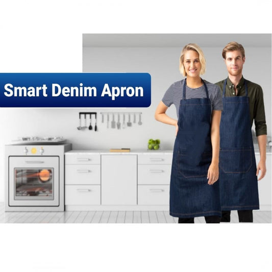DENIM APPRON