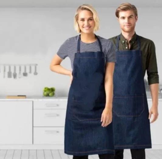 DENIM APPRON