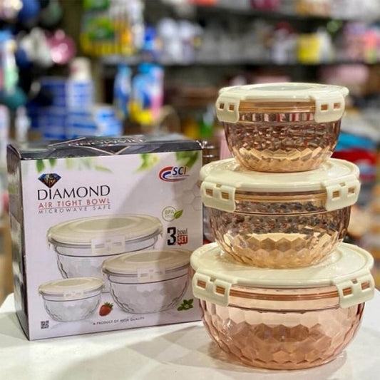 Daimond Bowl 3pcs set.
