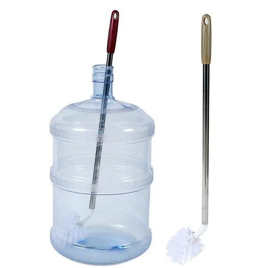 360 degrees round head 5 gallon water refill container cleaner brush